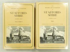 Local interest, comprising Stebbing Shaw, The History & Antiquities of Staffordshire, two vols, E.P.