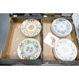 A collection of Wedgwood Calendar Plates(2 trays)