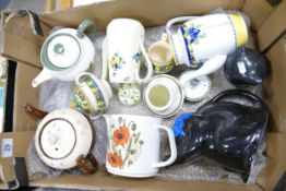 A mixed collection of items to include Wedgwood, Gibsons. Crown Staffordshire & similar floral tea /