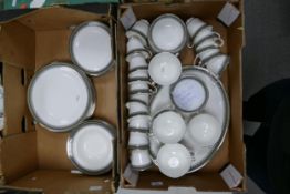 A large collection oof Royal Doulton Braemar Patterned tea & dinner ware including, cups ,saucers,