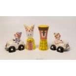 A mixed collection of items to include Beswick Loveables LL7 & LL14 together with Novelty Luzerne
