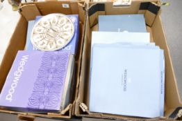 A collection of Boxed Wedgwood Calendar Plates(2 trays)