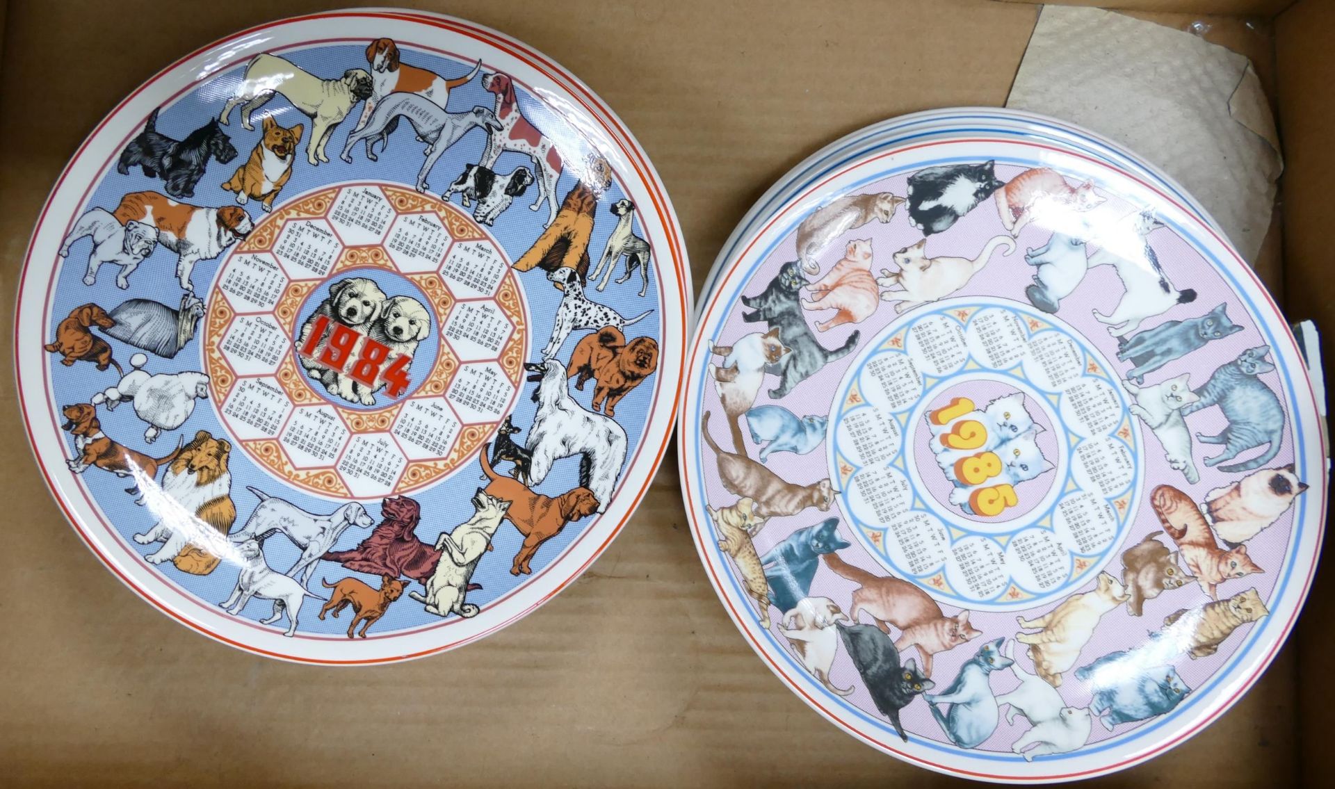 A large Collection of Wedgwood Calendar plates (13)