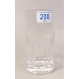Boxed Atlantis for De Lamerie Fine Bone China heavy Undecorated Glass Crystal Tumblers, height