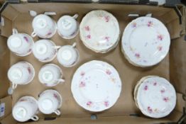 A mixed collection of items to include Aynsley Floral decorated Trio's