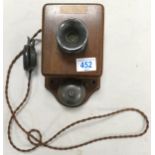 Vintage GEC branded Wall Hanging Telephone intercom