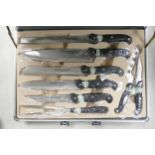 Cased set of Berghaus Chef Knives