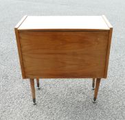 Mid Century Cocktail Cabinet, with fitted interior