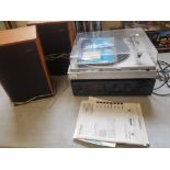 Pioneer Separate Hifi System including SX777 Stereo Receiver, CT-W95OR Double Cassette Deck PD-