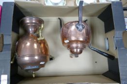Large Copper Spirit Kettle & Samovar