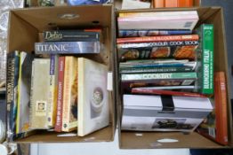 A large collection of Cook Books & similar(2 trays)