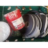 Large quantity of Economy Acrylic Adhesive Strips together with 2 x tins of Oropal primer