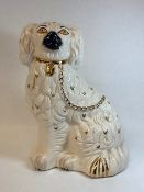 Royal Doulton Staffordshire Fireside Spaniel. impressed no. '1378-3R'. 25cm in height