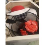 A collection of Ladies Mitzi Lorenz & similar Posh Doo Hats(4)