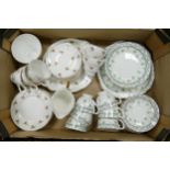 A mixed collection of items to include Sheridan & Salisbury Floral decorated tea ware