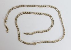 9ct gold 20 inch necklace 4.6g.