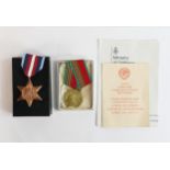 A Military medal The Arctic Star, awarded to SSX30460 L G House RN together with Russian 40 years of