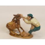 Beswick figure of Spaniard pulling donkey 1223