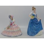 Royal Doulton Lady Figures Daydreams HN1731 & Helen Hn3601(2)