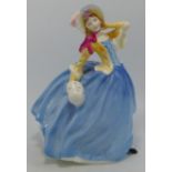 Royal Doulton Figure Autumn Breezes HN3736, Michael Doulton Exclusive colourway