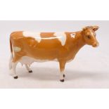 Beswick Guernsey Cow 1248A, 1st version