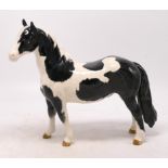 Beswick piebald pinto pony 1373