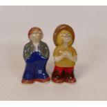 Wade Bisto Kids Advertising Salt & Pepper Pots, height 11cm