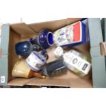 A collection of Wade items to include Whisky & Spirit Decanters including Pussers Rum, Boxed Camus