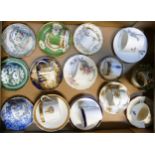 A collection of Royal Doulton, Crown Staffordshire, Hammersley, Heals & similar coffee cups &