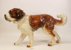 Large Goebel Model of a St Bernard Dog, height 28cm