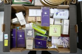A collection of Vintage Perfume & Similar bottles ( some still sealed inc, Chanel No 5, Hermes,