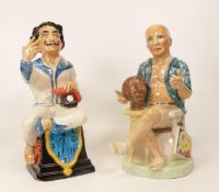 Two Kevin Francis limited edition character jugs Salvador Dali (chip to base corner) and Picasso (2)