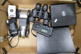 A mixed collection of items to include Olympus Trip , Kodak Advantix film camera's, Jessops Zoom