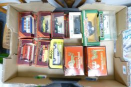 A collection of Boxed Match Box, Corgi & similar Model Toy Cars & Vehicles including Stephenson's
