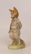 Beswick Unfinished but glazed figure Foxy Whiskered Gentleman, no backstamp