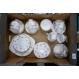 Colclough Floral Decorated 32 piece tea set