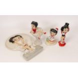 Wade Betty Boop to include wall plaque Christmas morning, Ringmaster and Cheer ten years (4)