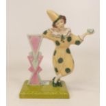 Kevin Francis / Peggy Davies Limited edition figure Pierrette(overpainted by vendor)