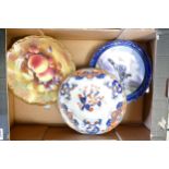 Collection of assorted Victorian and 20th Century plates and cabinet plates etc.