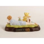 Royal Doulton Winnie The Pooh Tableau Summer Day Picnic Wp21, boxed with cert