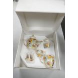 Boxed Wade Tea For One Chintz Set