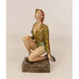 Kevin Francis / Peggy Davies Limited edition figure Rita Hayworth Cover Girl (overpainted by vendor)