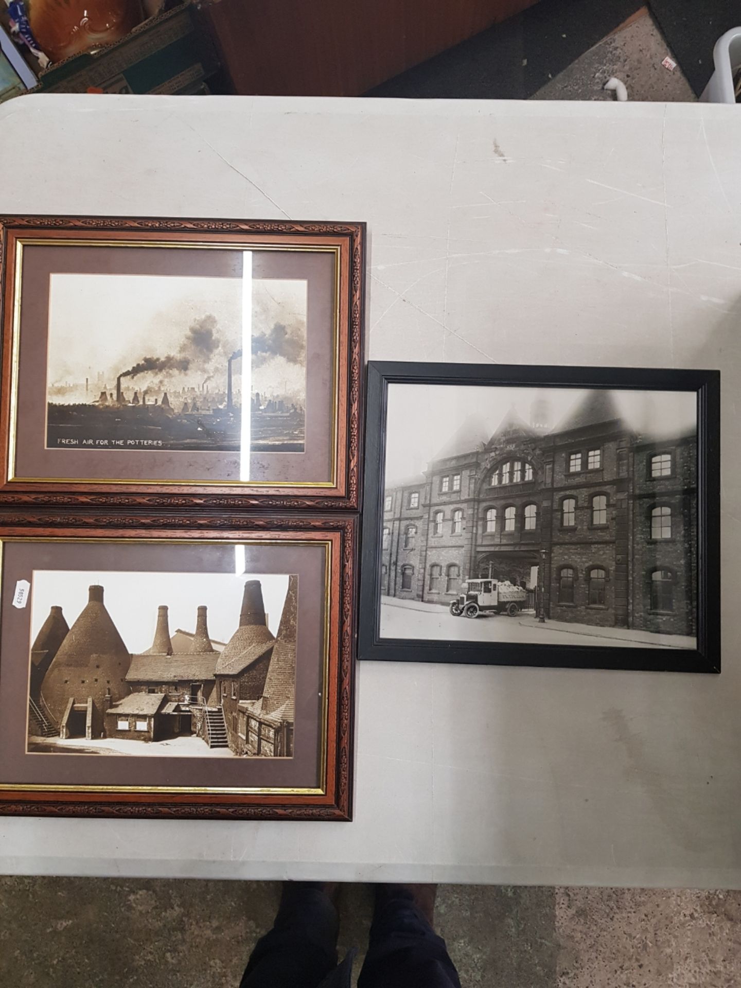 A group of 3 framed photgraphic prints of local interest