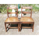 Two 19th Century Farmhouse Chairs(2)