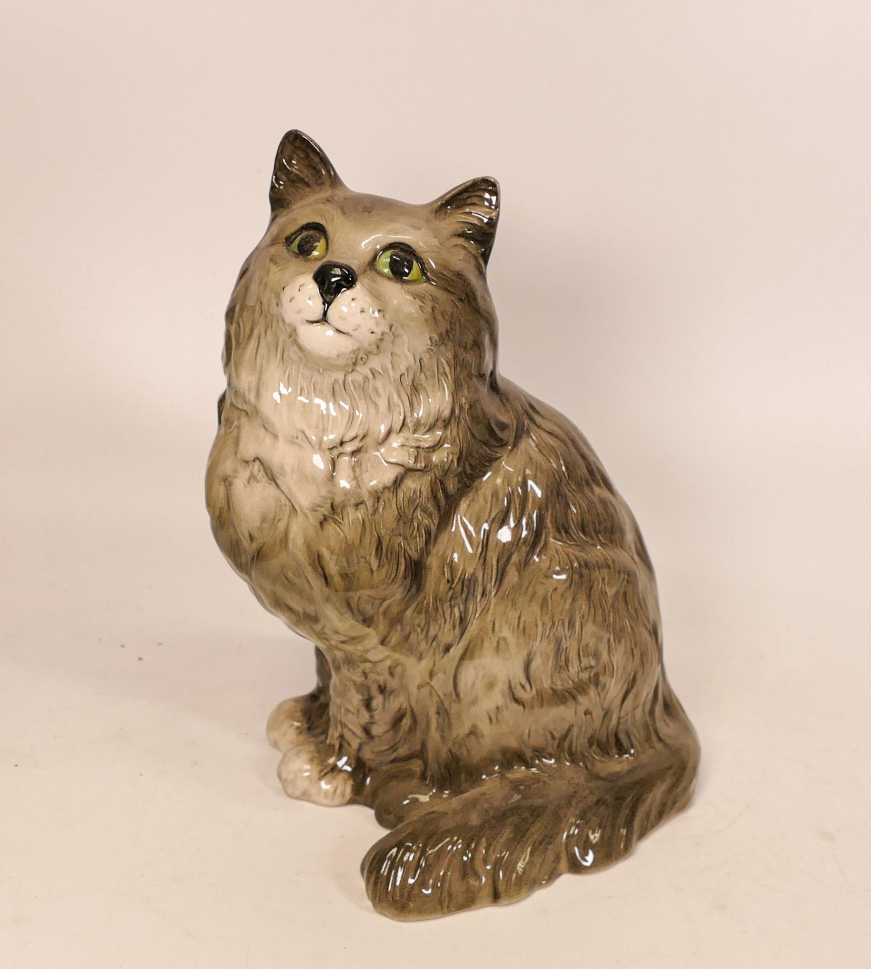 Beswick Large Grey Persian cat 1867