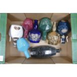 A collection of Wade Whisky & Spirit Decanters including Royal Saulte, Chives, Butterfly Canyon