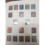A good collection of stamps to include penny black, stamps from edward VII, George VI era's etc (1