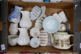 A collection of Wade items to include Water Jugs, Toast Racks, Teapot etc These were removed from