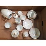 Czeckoslovakian fifteen piece tea service (1 Tray)