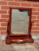 19th century dressing table swing mirror